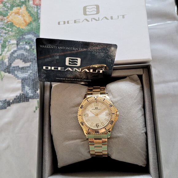 Oceanaut Women's OC9812 Camara Gold Watch - Picture 6 of 7